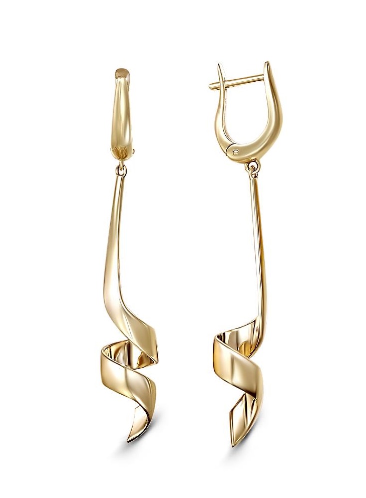 

Серьги из желтого золота NEWGOLD 300000292661, 300000292661