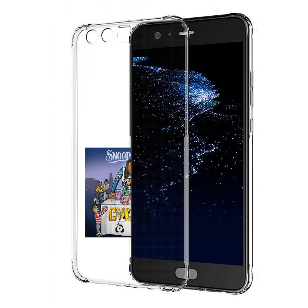 

Чехол Бампер Mypads Snoop Dogg Coolaid Для Huawei P10 Plus Проти, Прозрачный, Tocco