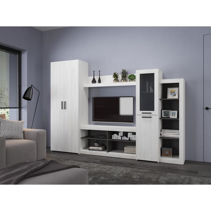 

Стенка Oskar-4 2700х420х1900 Сосна белая Loft/Венге