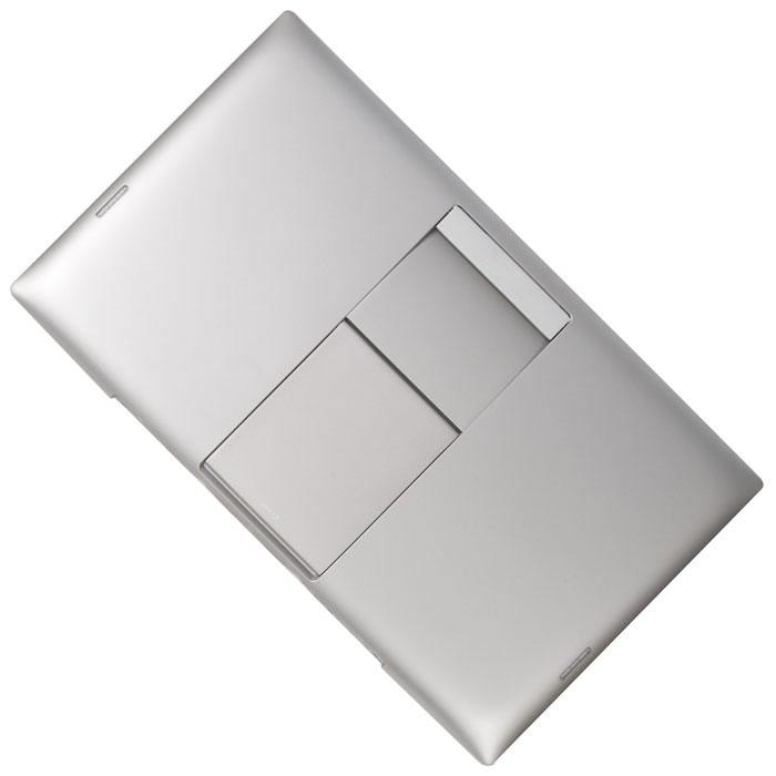 

Задняя крышка Rocknparts для Asus P1801, серебристая, P1801