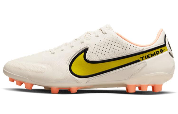 

Кроссовки унисекс Nike Tiempo Legend 9 Pro AG Pro бежевые 41 EU, Бежевый, Tiempo Legend 9 Pro AG Pro