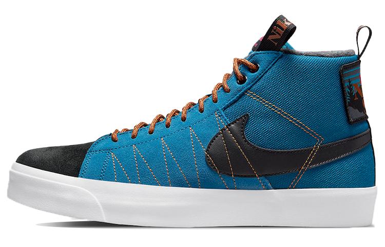 

Кеды унисекс Nike Blazer SB Acclimate Pack синие 36.5 EU, Синий, Blazer SB Acclimate Pack