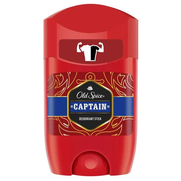 Old Spice Дезодорант твердый Captain, 50 мл дезодорант old spice wolfthorn 50 мл