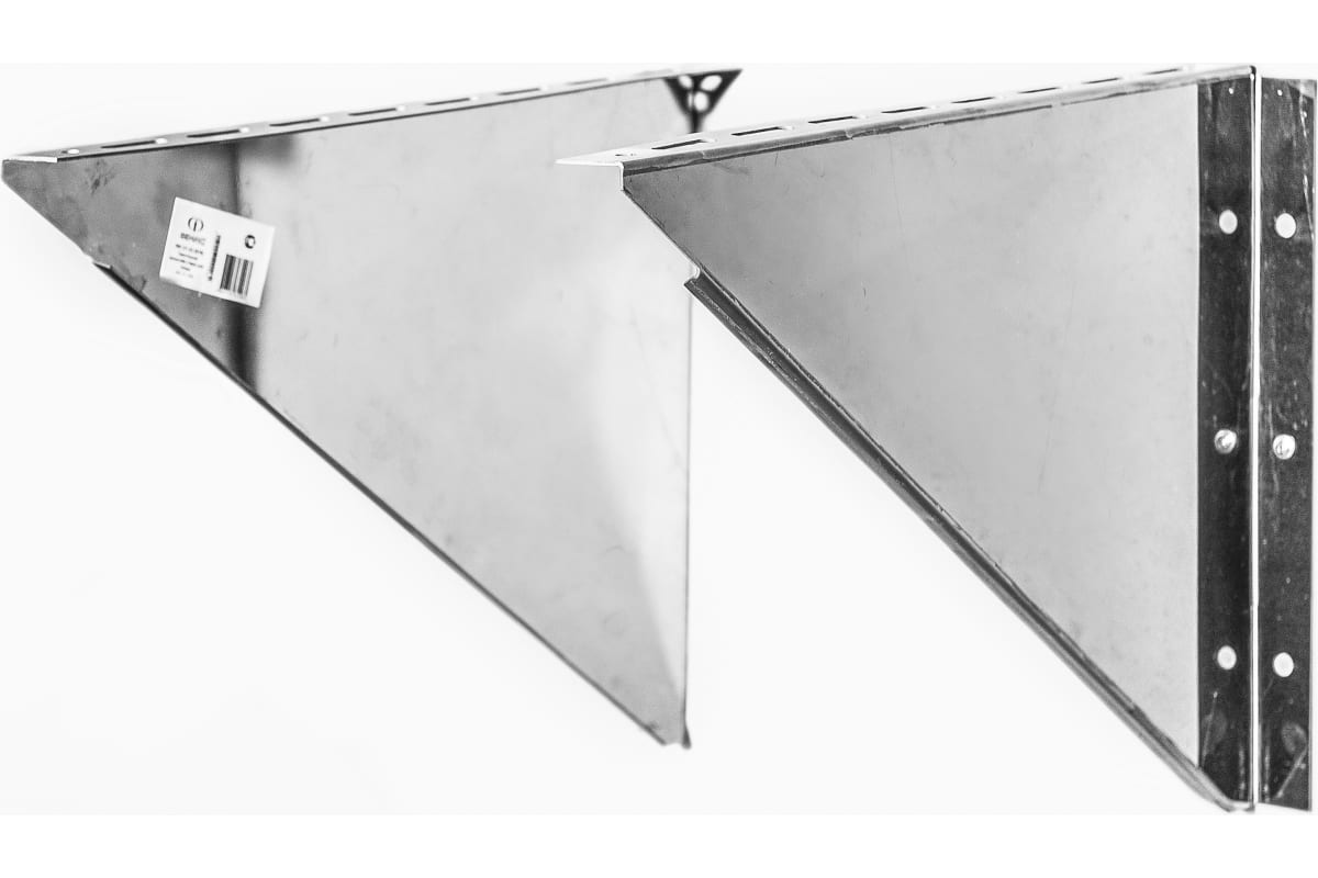 фото Феникс дымоходы треугольный кронштейн пара для опоры 430 1.5, l500 000001813
