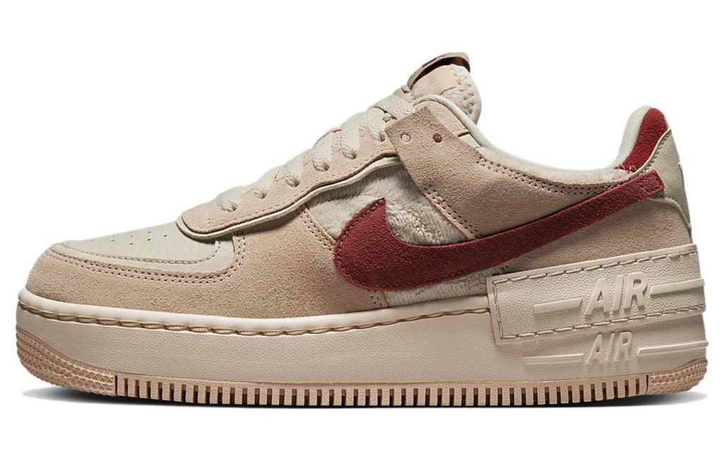 

Кеды унисекс Nike Air Force 1 Low Shadow бежевые 37.5 EU, Бежевый, Air Force 1 Low Shadow