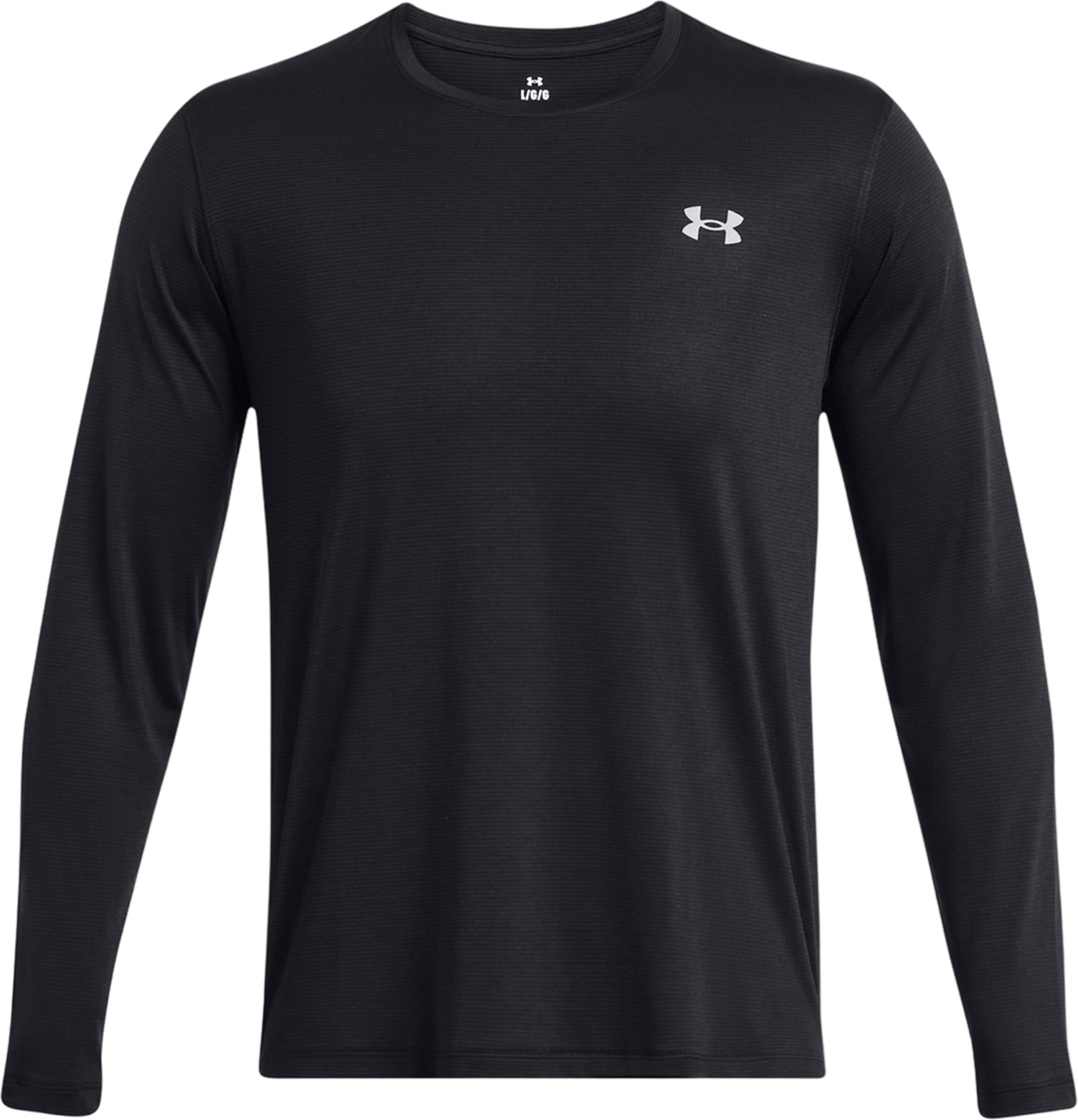 

Лонгслив мужской UNDER ARMOUR STREAKER LONG SLEEVE черный MD, STREAKER LONG SLEEVE