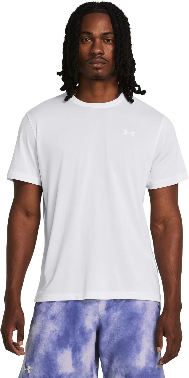 

Футболка мужская UNDER ARMOUR Streaker Tee белая S/M, Белый, Streaker Tee