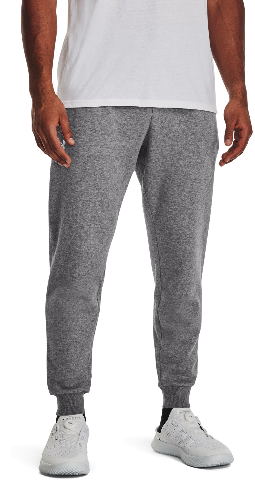 

Спортивные брюки мужские UNDER ARMOUR Rival Fleece Joggers серые LG, Серый, Rival Fleece Joggers