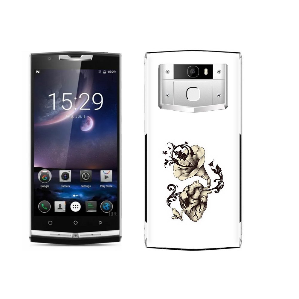 

Чехол MyPads Tocco для Oukitel K10000 Pro Граммофон, Прозрачный, Tocco