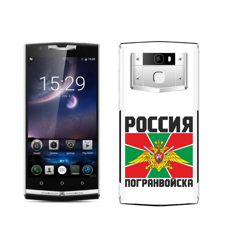 

Чехол MyPads Tocco для Oukitel K10000 Pro погранвойска, Прозрачный, Tocco