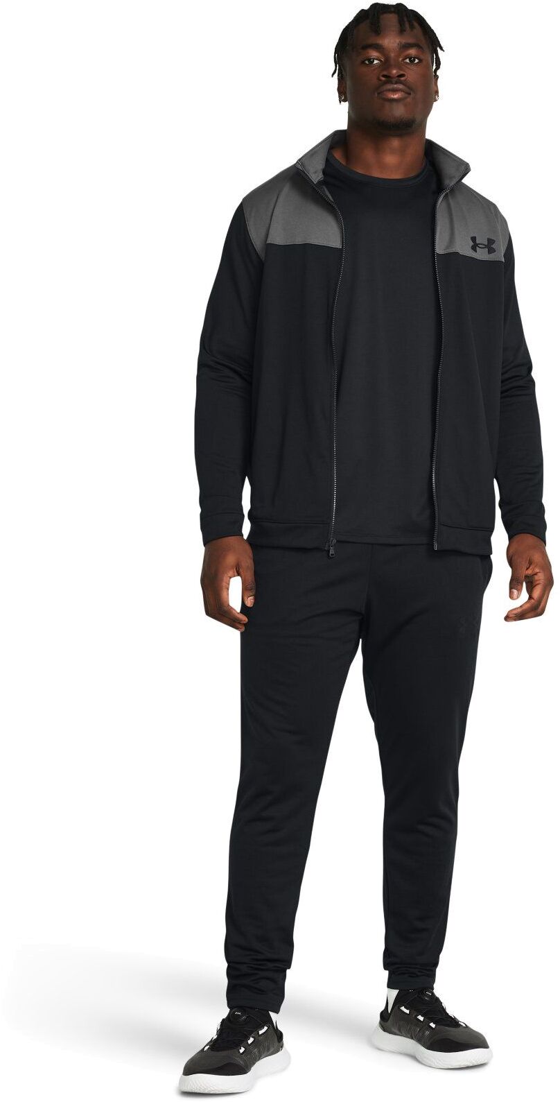 Костюм мужской UNDER ARMOUR EMEA TRACKSUIT NOVELTY черный LG