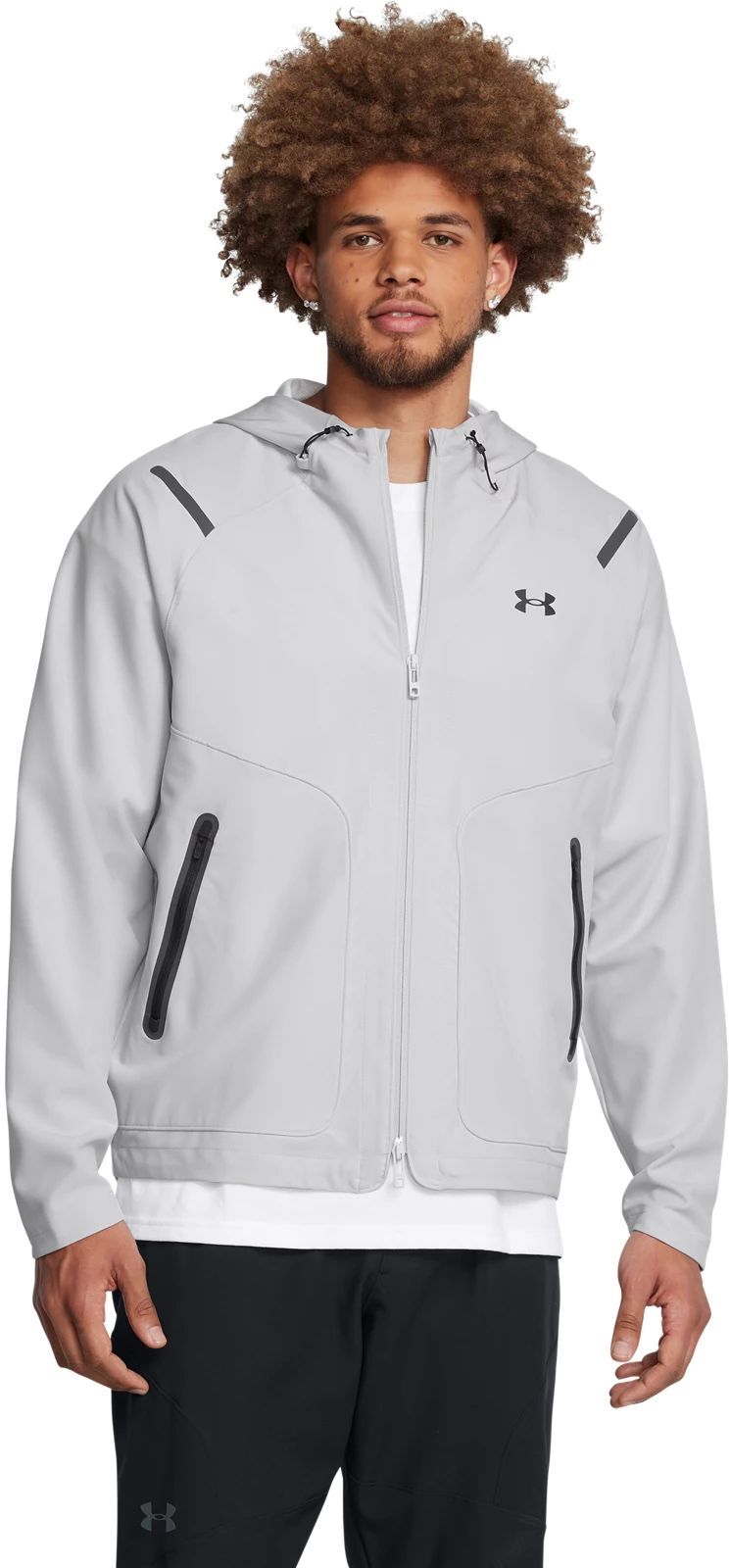 

Ветровка мужская UNDER ARMOUR Unstoppable Jacket LC серая S/M, Серый, Unstoppable Jacket LC