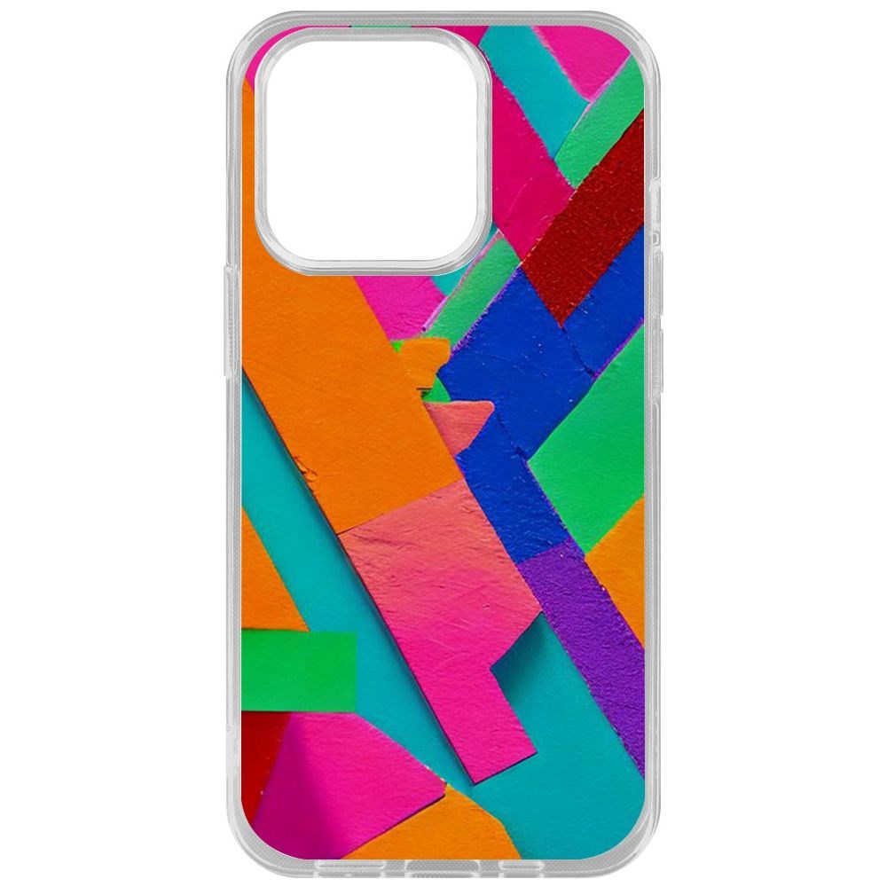 

Чехол-накладка Krutoff Clear Case Нейроавангард для iPhone 14 Pro, Прозрачный