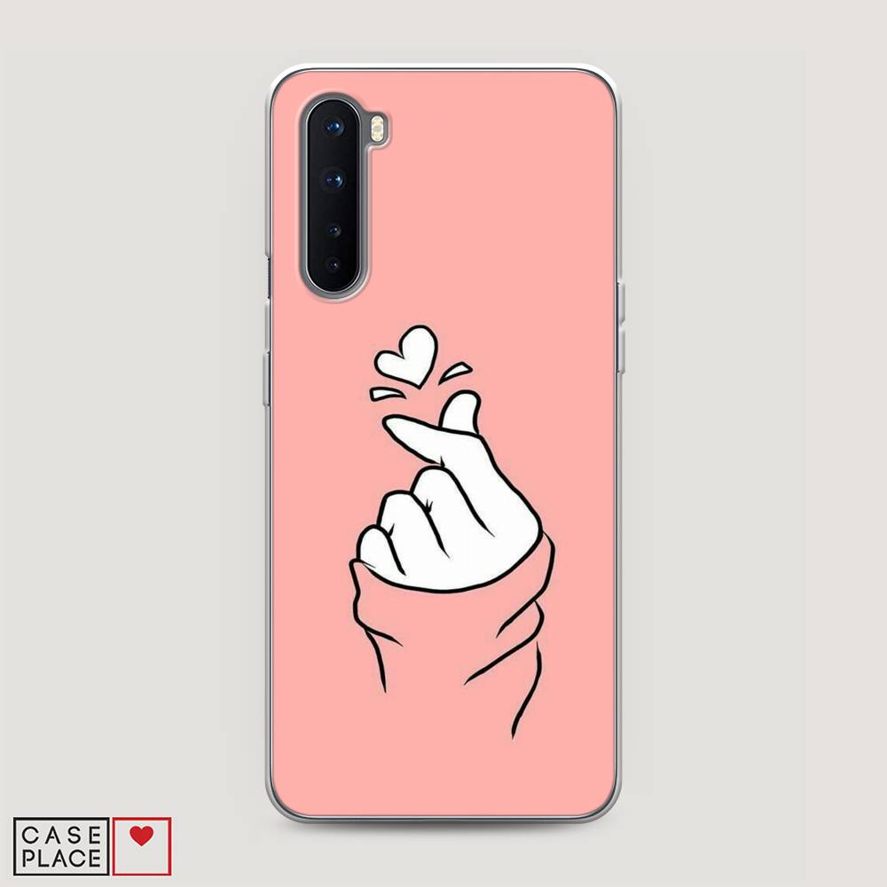 

Чехол Awog на OnePlus Nord / ВанПлас Nord "Любовь-щелк", Оранжевый, 151350-7