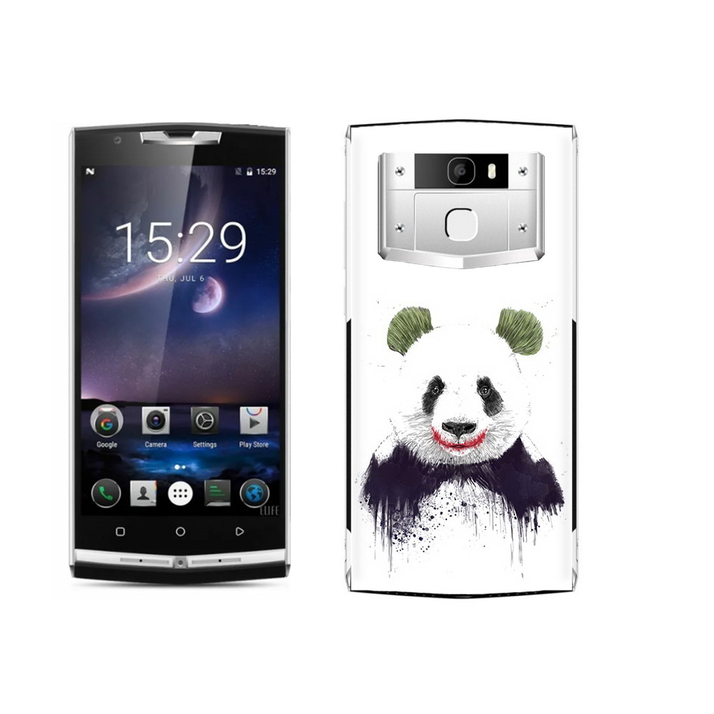 

Чехол MyPads Tocco для Oukitel K10000 Pro панда джокер, Прозрачный, Tocco
