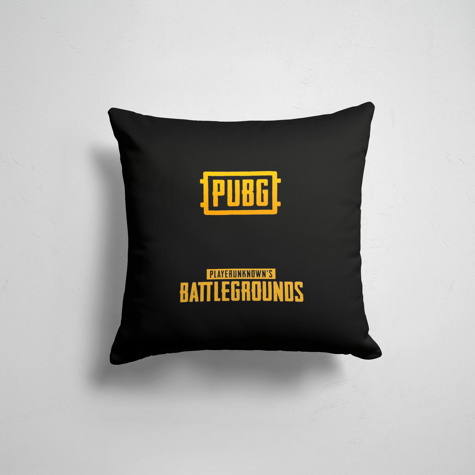 Подушка декоративная 45х45см Геймерам PUBG РЮКЗАК