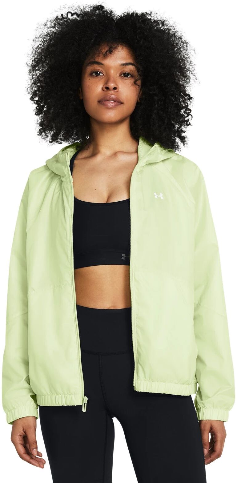 Ветровка женская UNDER ARMOUR SPORT WINDBREAKER зеленая XS