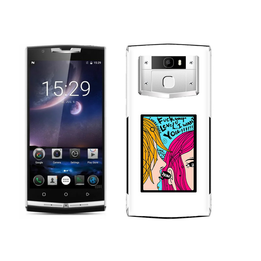 

Чехол MyPads Tocco для Oukitel K10000 Pro Выпьем, Прозрачный, Tocco