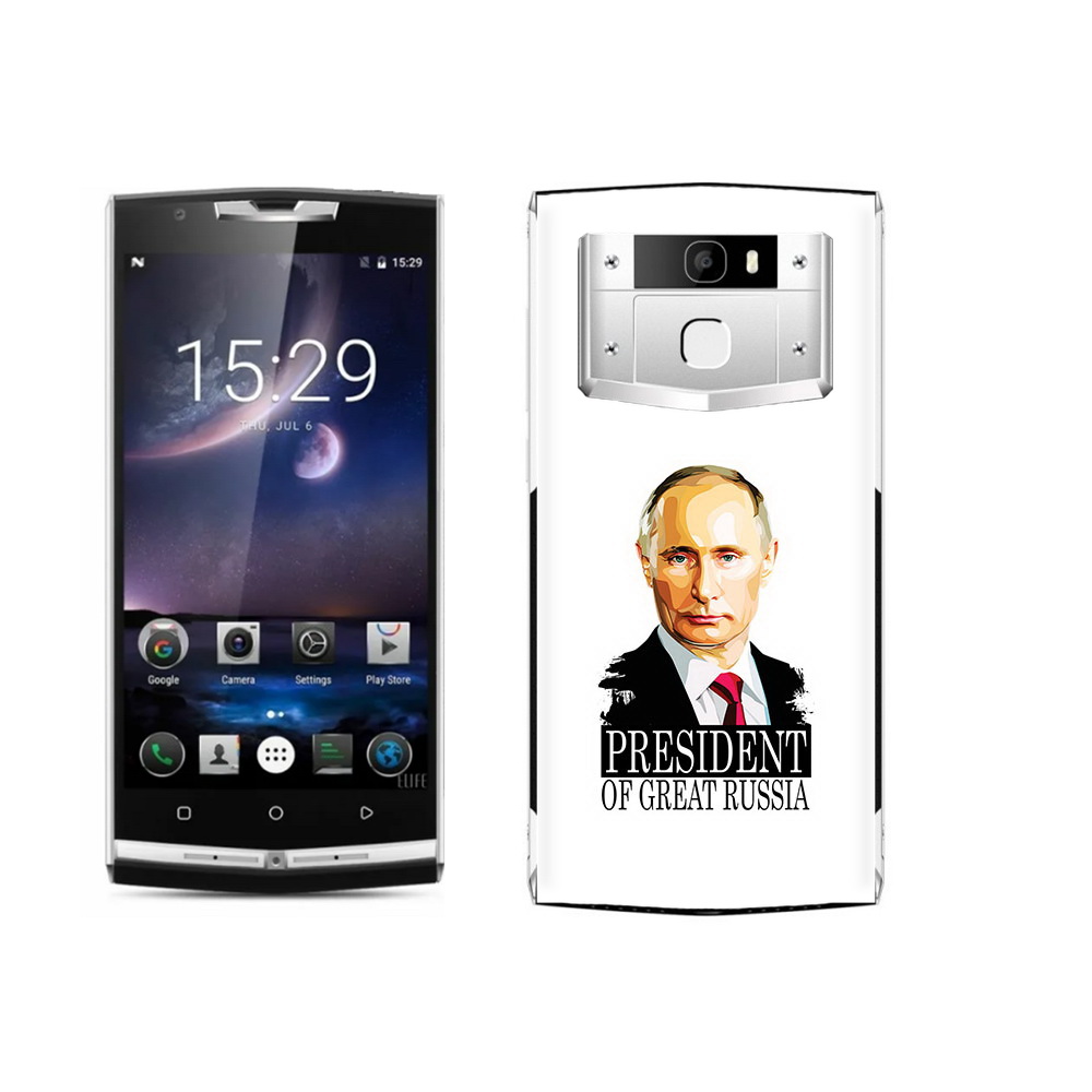 

Чехол MyPads Tocco для Oukitel K10000 Pro Володька, Прозрачный, Tocco
