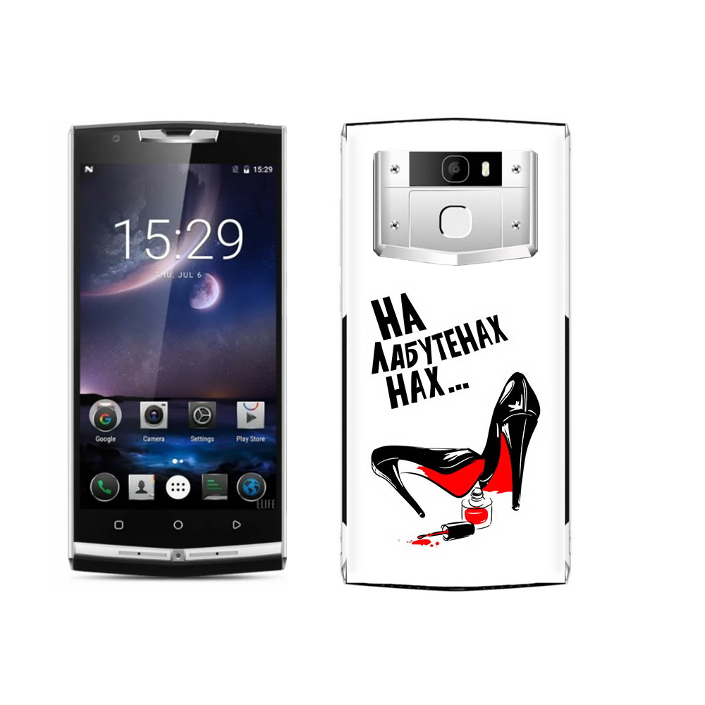 

Чехол MyPads Tocco для Oukitel K10000 Pro на лабутенах, Прозрачный, Tocco