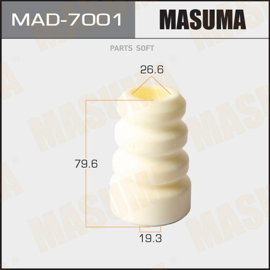 

Отбойник амортизатора MASUMA 19.3 x 26.6 x 79.6, SX4/YB41S