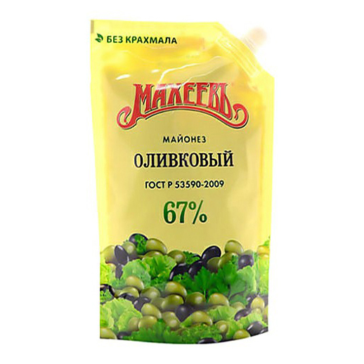 

Майонез Махеевъ Оливковый 50,5% 380 г