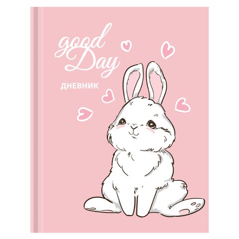 

Дневник 1-4 класс 48 л., твердый, ЮНЛАНДИЯ, глянцевая ламинация, "Bunny", 106348