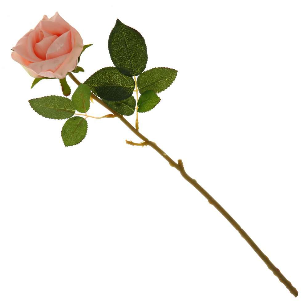 Цветок искусственный Роза, 19*19*52 см KSM-749009