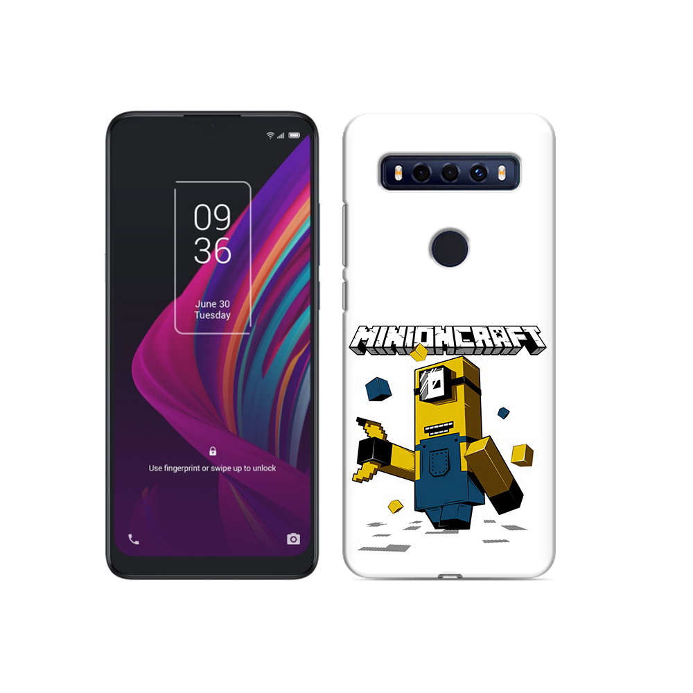 

Чехол MyPads Tocco для TCL 10 SE миньон, Прозрачный, Tocco