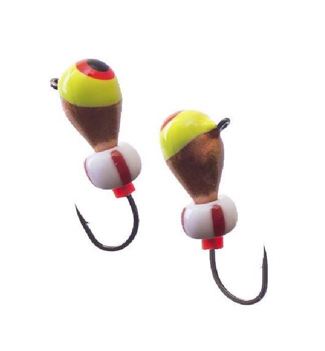 

Мормышка вольфрамовая КАПЛЯ С УШКОМ, 357/HTP, 10 шт (5 / 12 / 5 / оранжевый / #322 /, Коричневый;белый;красный;желтый;черный, Капля с ушком (обмазка)