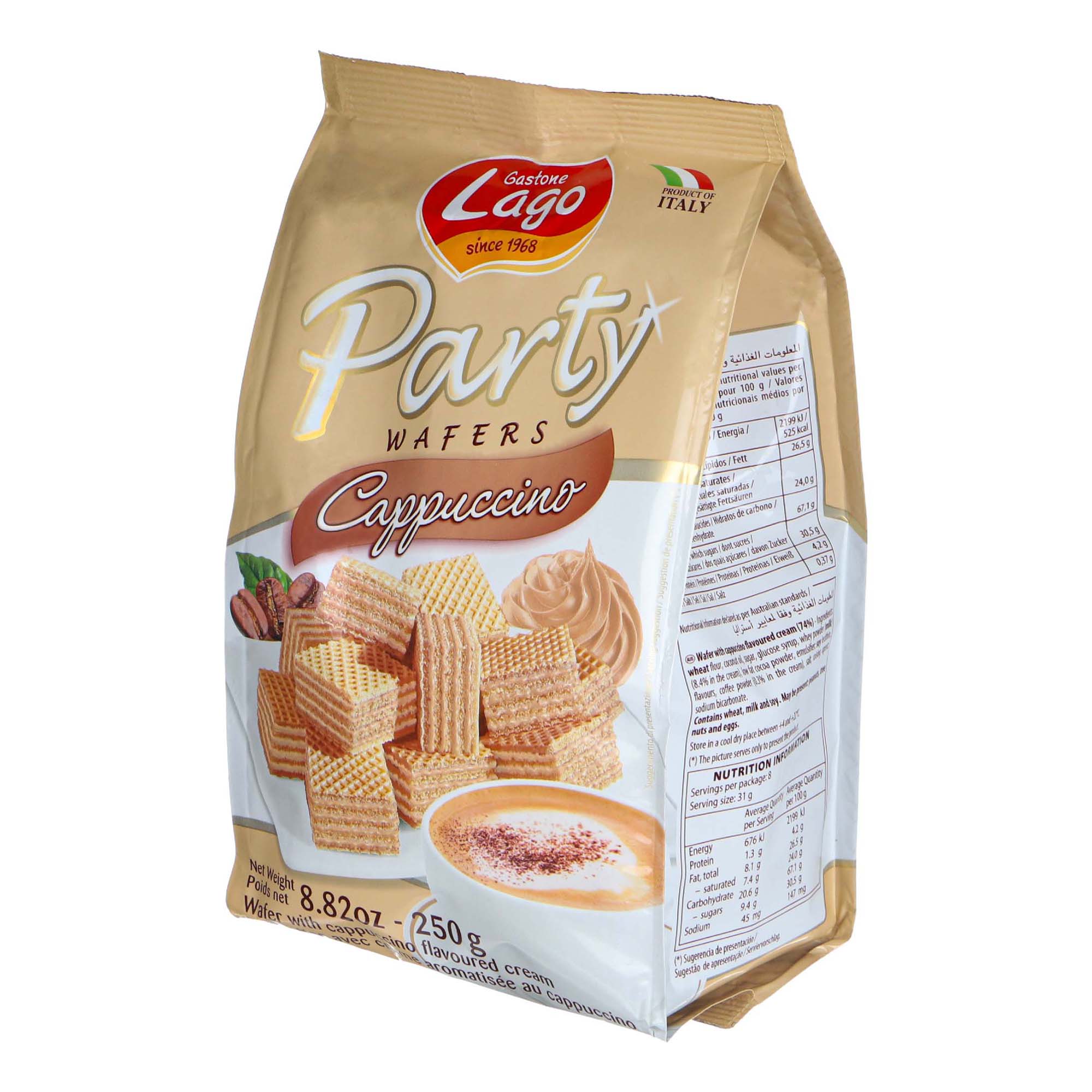 

Вафли Gastone Lago Party капучино 250 г