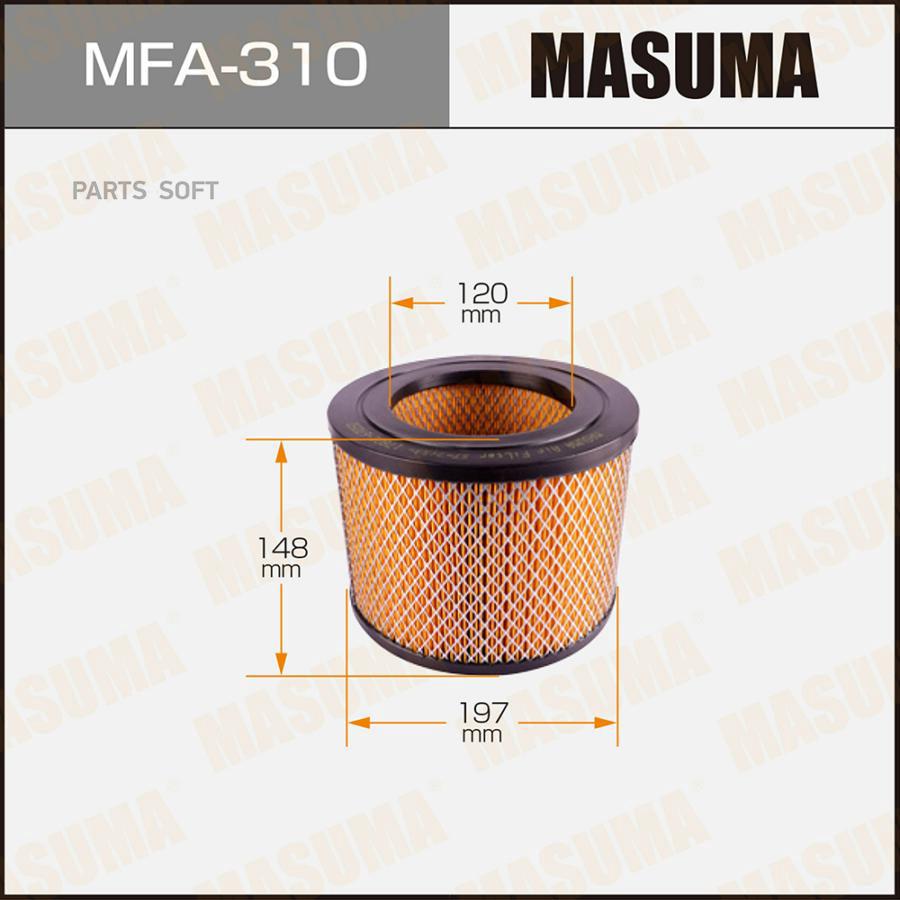 

Фильтр воздушный двигателя MASUMA MFA310