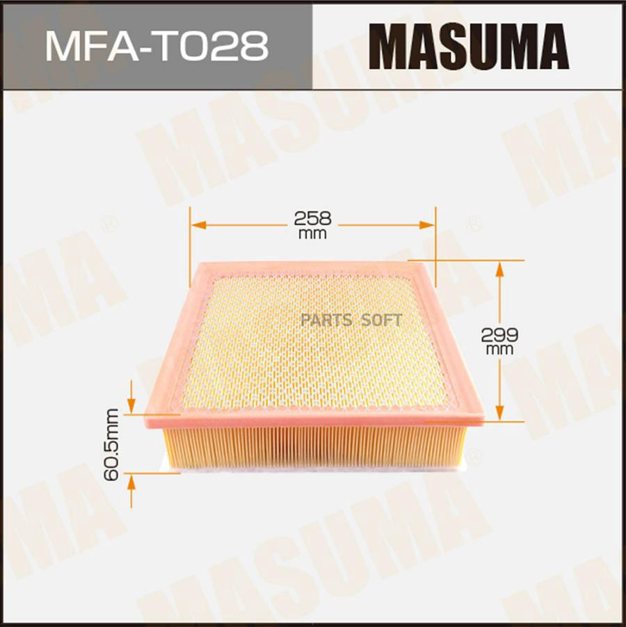 

Фильтр Воздушный Masuma Mfat028