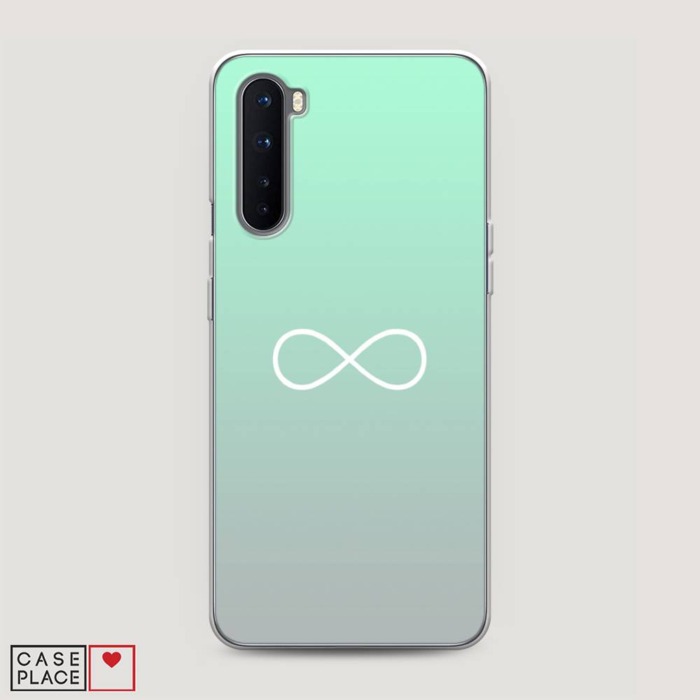 

Чехол Awog на OnePlus Nord / ВанПлас Nord "Бесконечность от Тиффани", Голубой, 151350-4