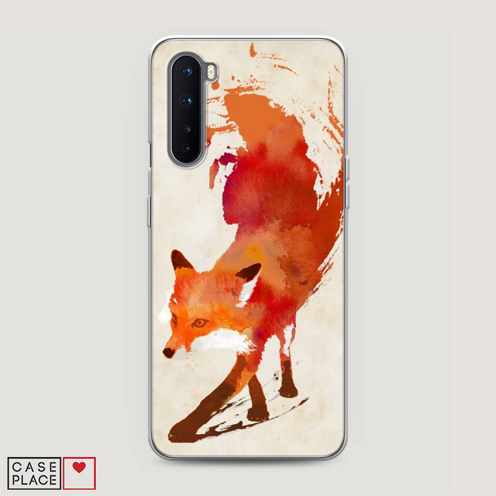 

Чехол Awog на OnePlus Nord / ВанПлас Nord "Лиса", Оранжевый, 151350-10