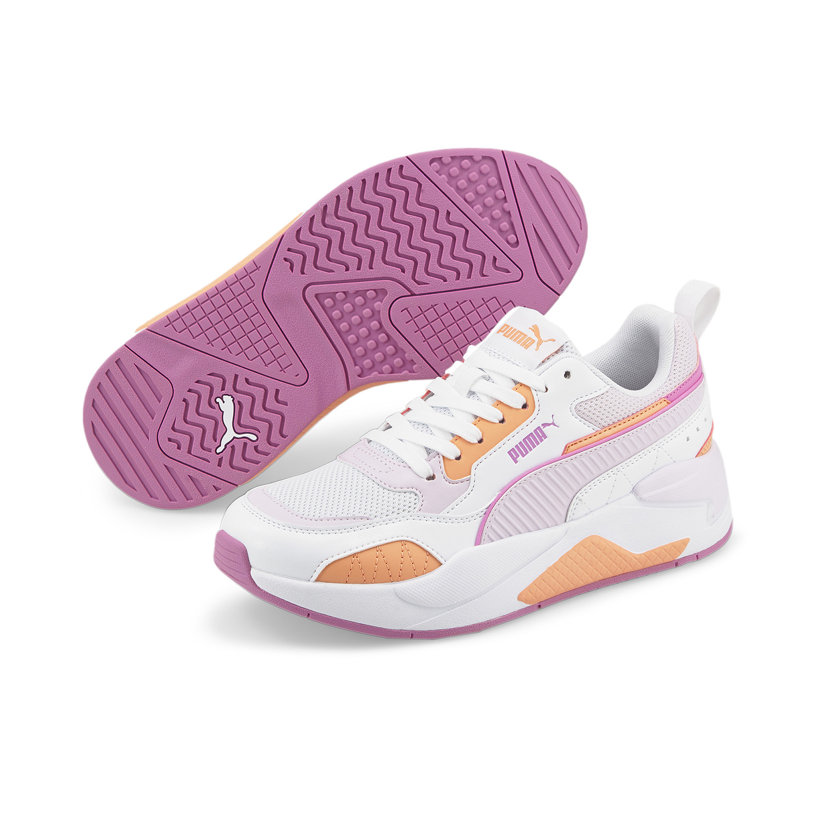 фото Кроссовки женские puma x-ray 2 square белые 7.5 uk