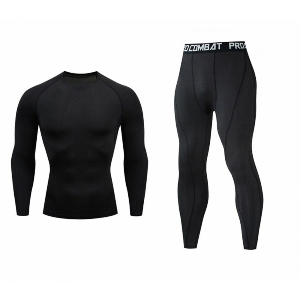 

Термобелье мужское комплект Pro Combat бархат р.2XL/165, черный, Бархат