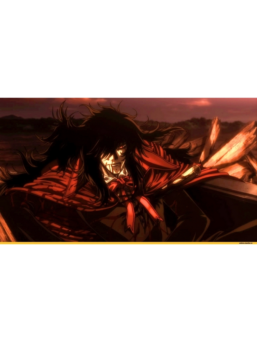 

Постер DRABS A2 Алукард аниме Hellsing