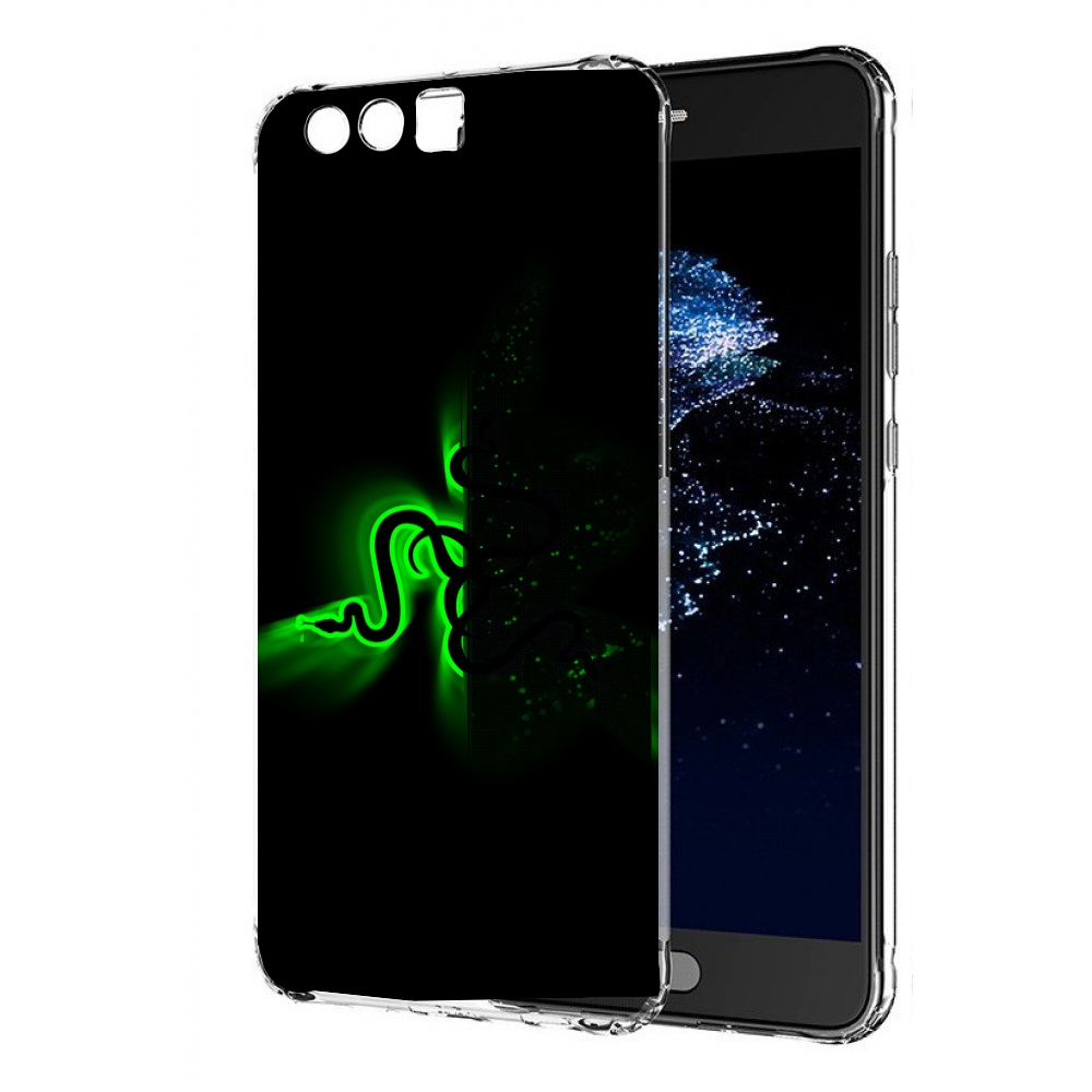 Чехол бампер MyPads Razer для Huawei P10 Plus противоударный