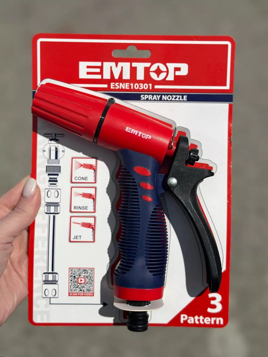 

Пистолет-распылитель для полива EMTOP ESNE10301, Красный;синий