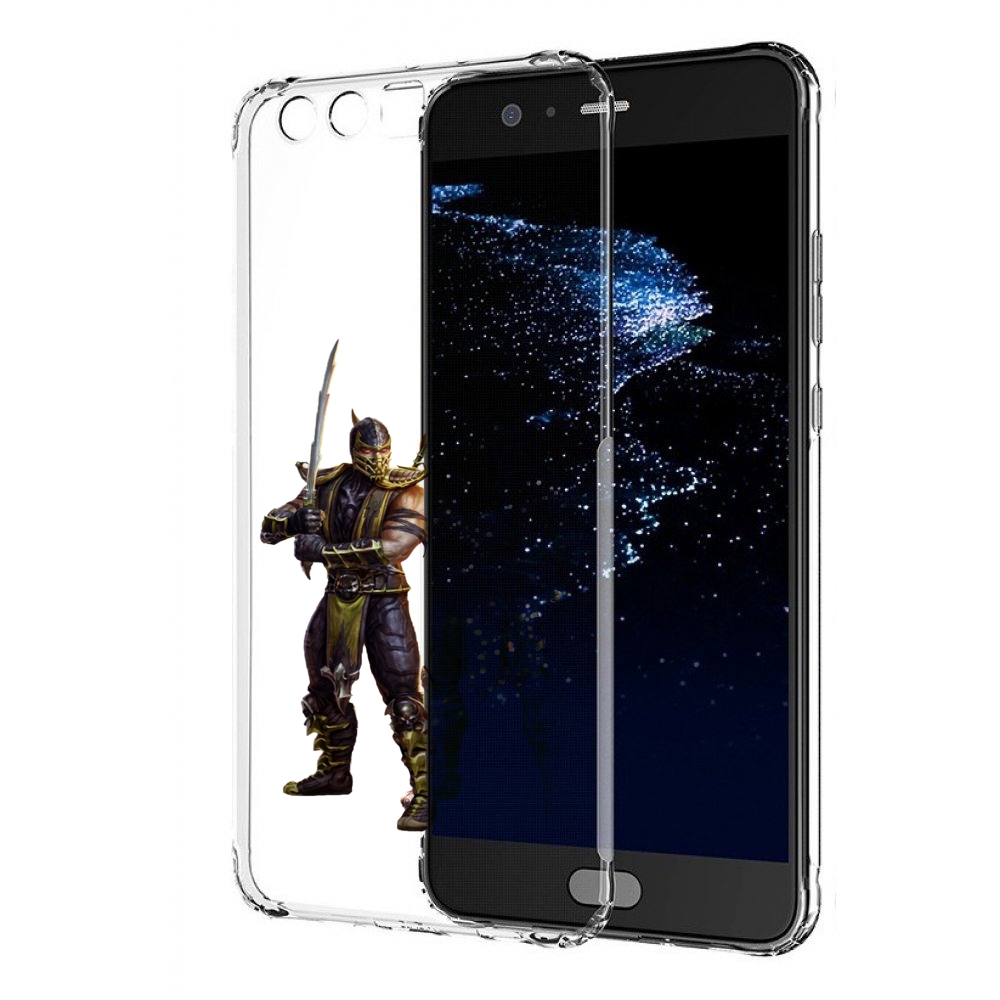 

Чехол бампер MyPads Mortal-Kombat-1 для Huawei P10 Plus противоу, Прозрачный, Tocco