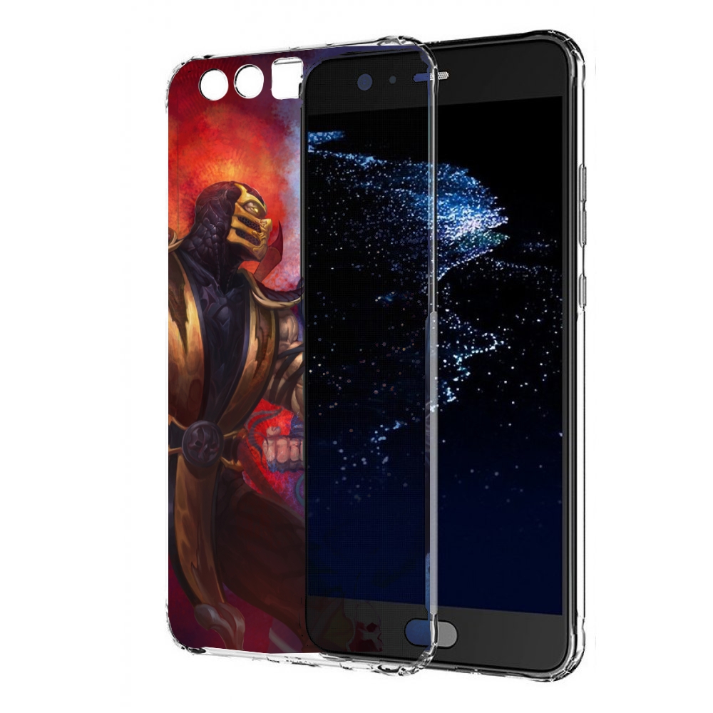 

Чехол бампер MyPads Mortal Kombat art для Huawei P10 Plus против, Прозрачный, Tocco