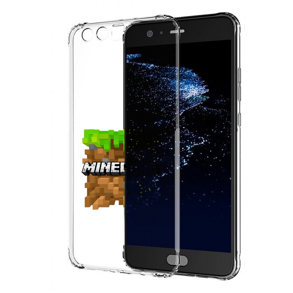 

Чехол бампер MyPads Minecraft-2 для Huawei P10 Plus противоударный, Прозрачный, Tocco