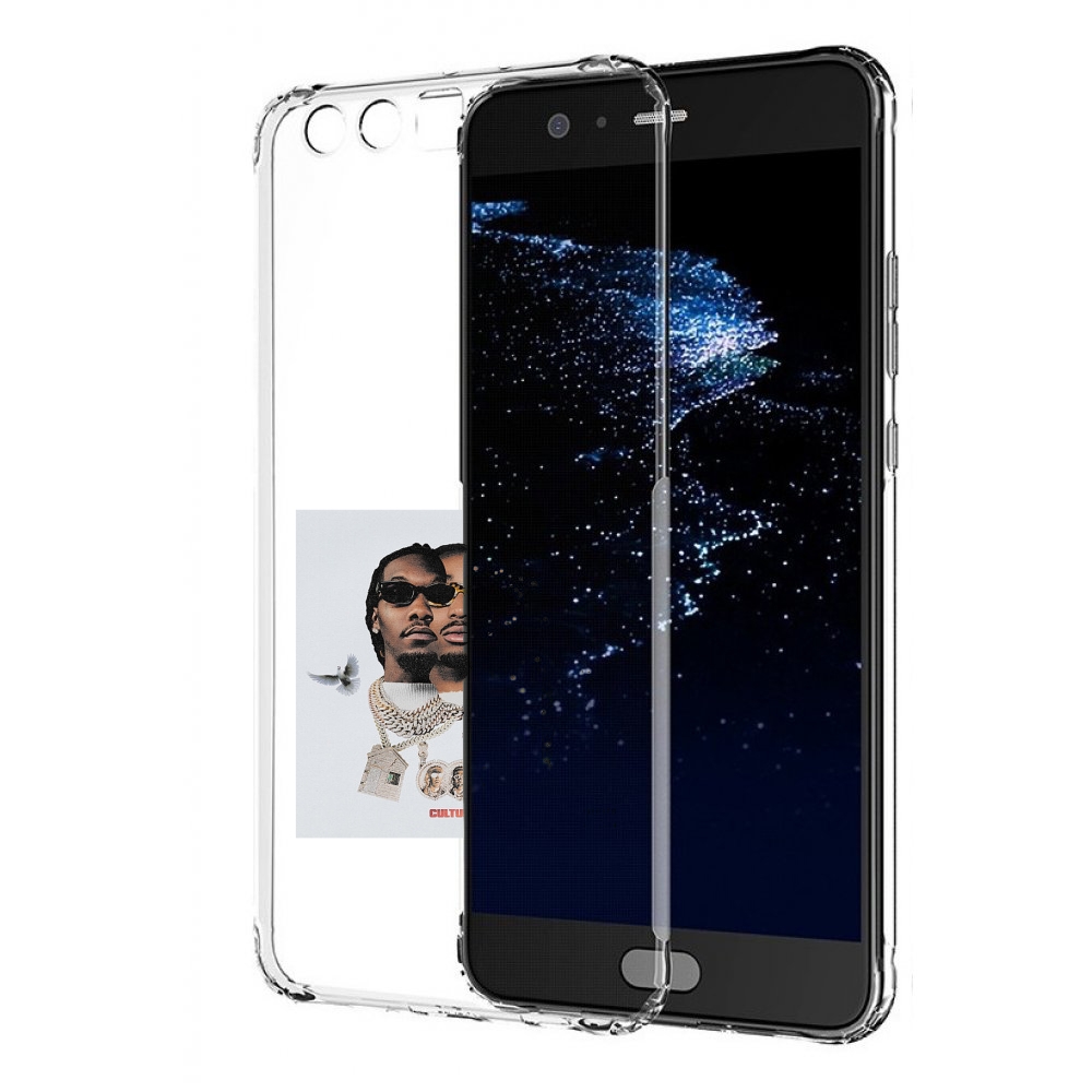 

Чехол бампер MyPads Migos - Culture III для Huawei P10 Plus прот, Прозрачный, Tocco