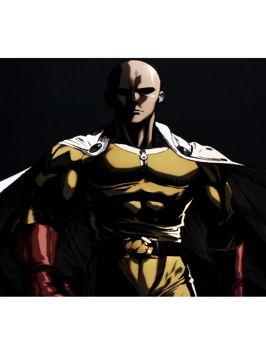 

Постер DRABS A2 One Punch man - тёмный Сайтама