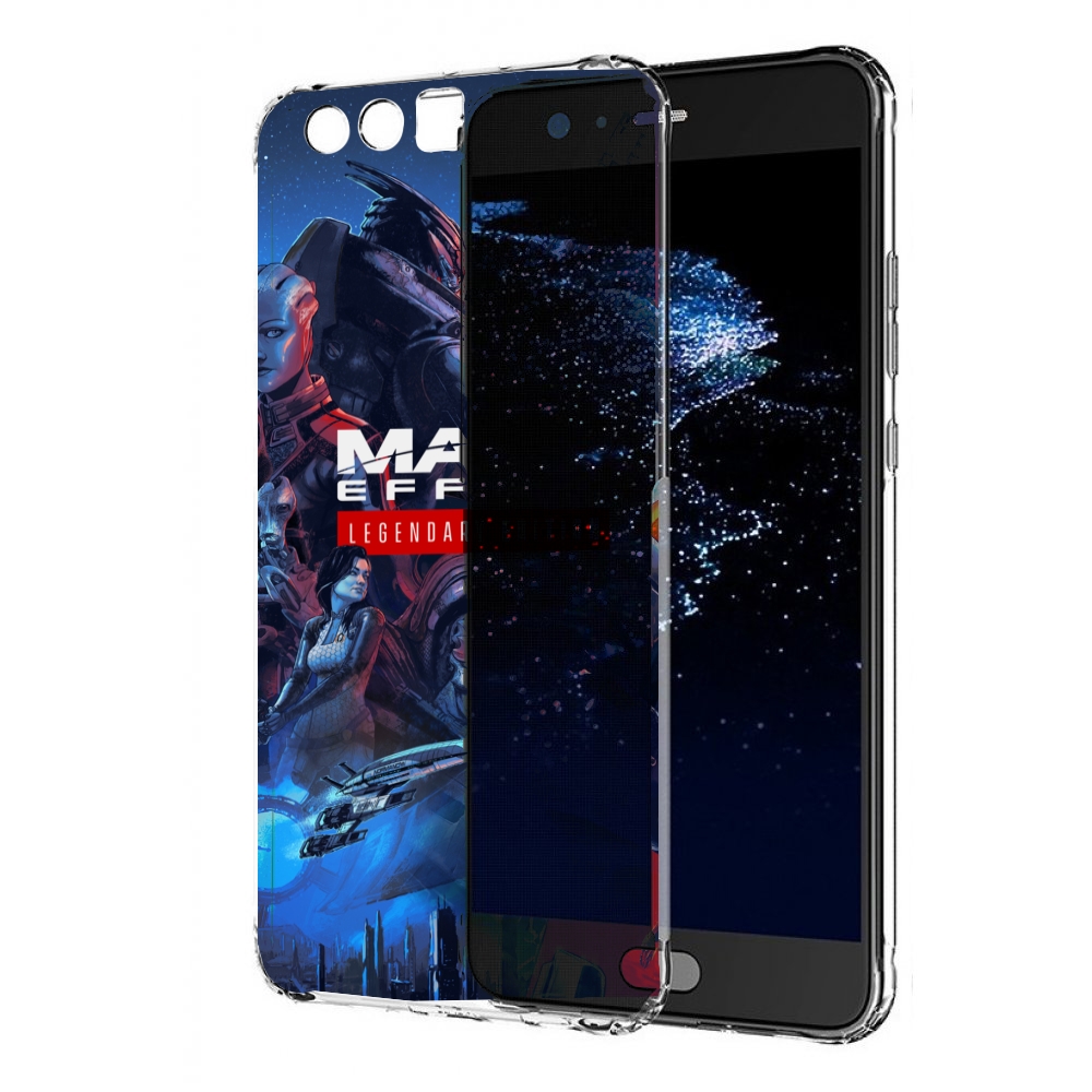

Чехол бампер MyPads Mass Effect Legendary Edition для Huawei P10, Прозрачный, Tocco
