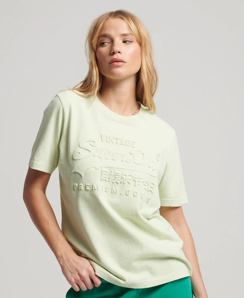 

Футболка женская Superdry W1011249A зеленая 12 UK, Зеленый, W1011249A