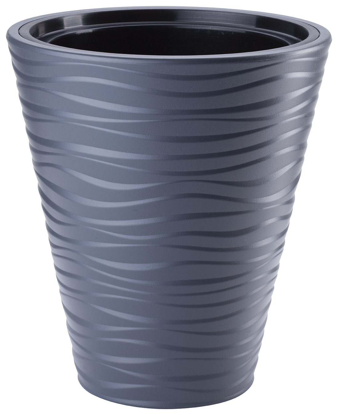 

Цветочный горшок Form Plastic FP2721014 серый, 21 литр, 1 шт.