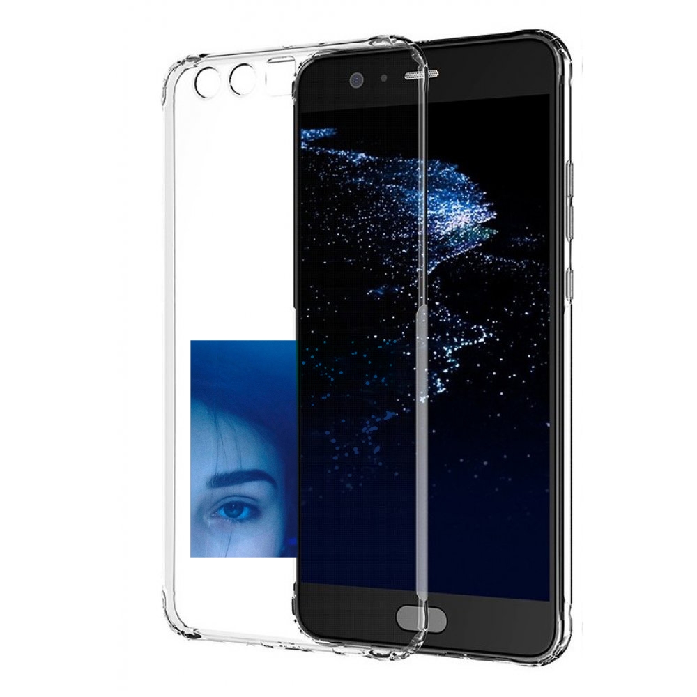 

Чехол бампер MyPads Hate Love face для Huawei P10 Plus противоуд, Прозрачный, Tocco