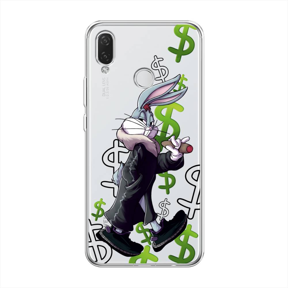 

Чехол на Huawei Nova 3i "Rich Bugs Bunny", Зеленый;черный;голубой, 68350-6